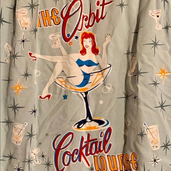 Paradise Found Shirt Vntg Bowling Cocktail Lounge - Picture 4 of 4